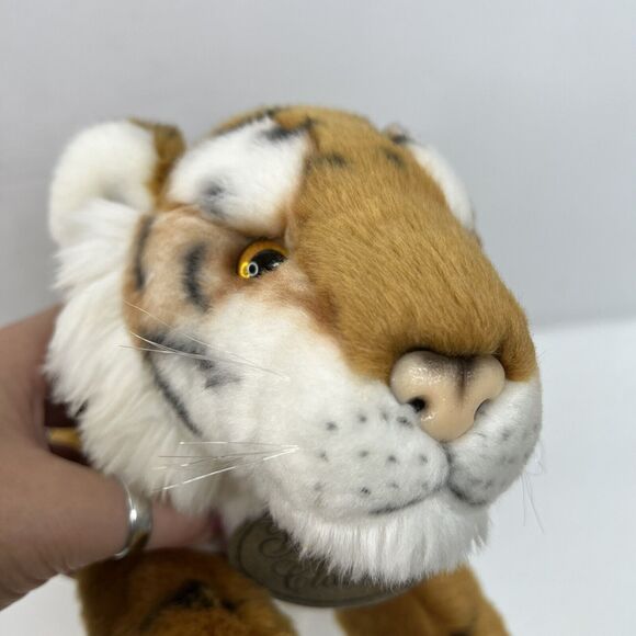 Russ Yomiko Bengal Tiger Realistic Classic Plush Brown Jungle Cat Stuffed Animal - Picture 3 of 11